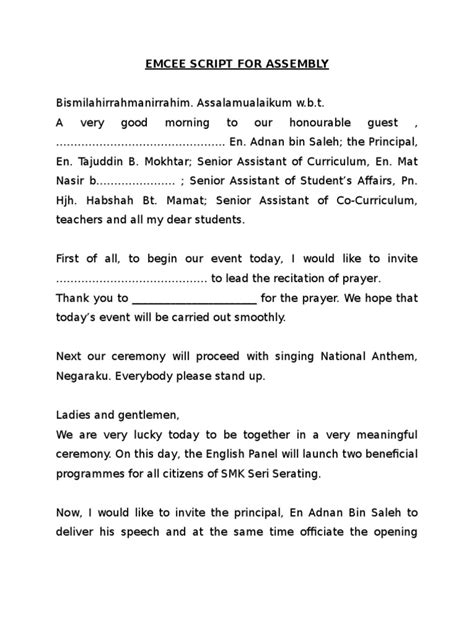 emcee script pdf.